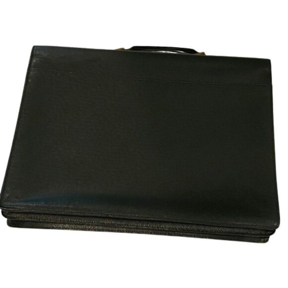 Vintage Louis Vuitton Taiga Tashkent Epicea Green Brief Case **Flaws** - Picture 4 of 16